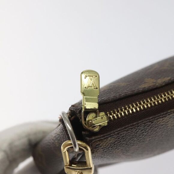 Louis Vuitton Pochette Accessoire Brown Canvas Clutch Bag (Pre-Owned) - Picture 13 of 16